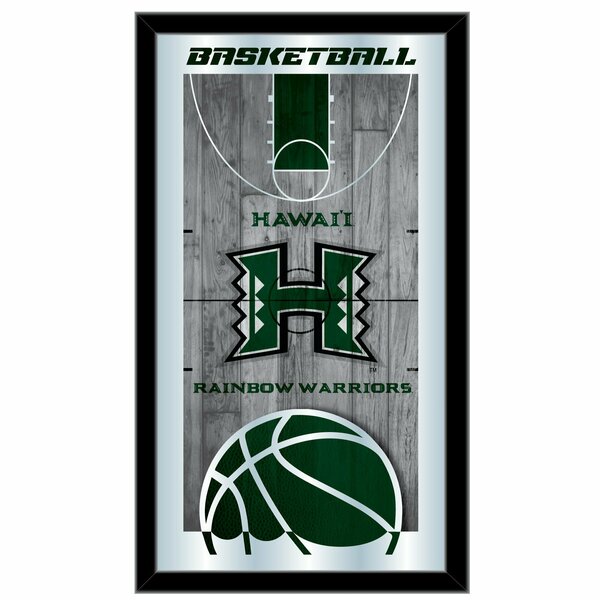Holland Bar Stool Co University of Hawaii 15" x 26" Basketball Mirror MBsktHawaii